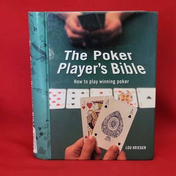 The Poker Players Bible Spiral Bound Hardcover Lou Krieger - Picture 1 of 11